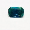 Peacock Sapphire-7X5mm-1.14CTS-Emerald-DB
